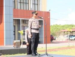 Kapolres Buton Utara Pimpin Apel Launching Pamapta, Wujud Penguatan Layanan Kepolisian yang Responsif dan Humanis