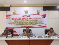 Ciptakan Kamtibmas Kondusif, Polres Buton Utara Gelar Latpraops “Sikat Anoa 2025”