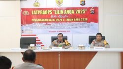 Polres Buton Utara Gelar Latpraops Lilin Anoa 2025, Kapolres Tegaskan Kesiapan Pengamanan Nataru