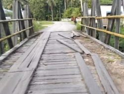 Kondisi Jembatan Provinsi Sultra Bubu Barat–Morindino Kian Mengkhawatirkan