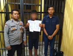 Polsek Wakorumba Tahan Pria 32 Tahun Tersangka Penganiayaan di Oengkapala