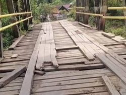 Jembatan Provinsi Sultra di Buton Utara Rusak Parah, Warga Terancam Keselamatan