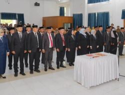 Bupati Afirudin Mathara Lantik 23 Pejabat Eselon II Buton Utara Hasil Lelang Jabatan