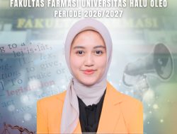 Siap Wujudkan Aspirasi Mahasiswa, Marsa Adawiyah Maju sebagai Calon Ketua DPM Farmasi UHO