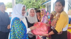 Tebar Kepedulian Jelang Ramadhan, BKMT Buton Utara Salurkan 40 Paket Sembako untuk Warga Rentan