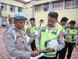 Sipropam Polres Buton Utara Gelar Gaktibplin