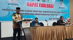 Bupati Afirudin Buka Rapat Evaluasi DAU Buton Utara 2026