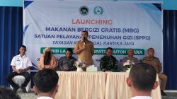 Wabup Butur Launching Dapur Makan Bergizi Gratis SPPG Laangke