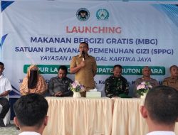 Wabup Butur Launching Dapur Makan Bergizi Gratis SPPG Laangke