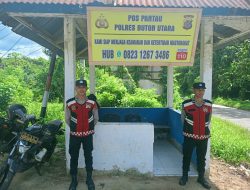 Kapolres Buton Utara Hadirkan Pos Pantau di Bone dan Kabatengka, Perkuat Pengawasan Kamtibmas