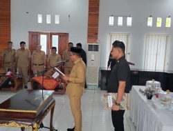 Wakil Bupati Buton Utara Lantik 13 Pj Kepala Desa