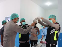 Kapolres Buton Utara Cek Dapur SPPG, Pastikan Makanan Aman dan Higienis