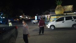 Polres Buton Gelar Patroli Malam di Pasarwajo, Imbau Pemuda Jaga Kamtibmas
