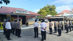 Kapolres Buton Awali Rangkaian Apel di Polsek, Tekankan Disiplin dan Pelayanan