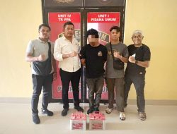 Kurang dari 6 Jam, Satreskrim Polres Butur Tangkap Pelaku Pencuri Aki BPBD