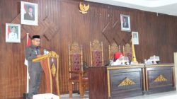 DPRD Buton Utara Sampaikan Rekomendasi LKPJ Bupati 2025