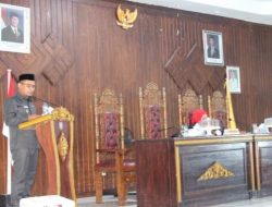 DPRD Buton Utara Sampaikan Rekomendasi LKPJ Bupati 2025