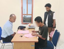 Satreskrim Polres Buton Utara Limpahkan Tersangka Pencurian ke Kejari Muna