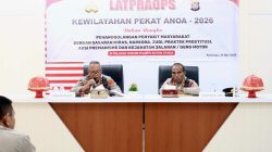Polres Buton Utara Gelar Latpraops Pekat Anoa 2026, Fokus Berantas Penyakit Masyarakat