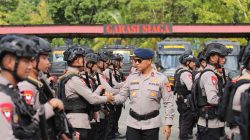 Wakapolda Sultra Sambut Kepulangan Personel Brimob Usai Bertugas di Papua
