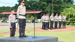 Kapolres Buton Utara Pimpin Apel Jam Pimpinan, Tekankan Pelayanan Humanis dan Kondusifitas Kamtibmas