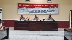Polres Buton Gelar Latpraops Pekat Anoa 2026