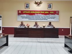 Polres Buton Gelar Latpraops Pekat Anoa 2026