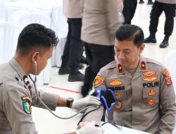 Polda Sultra Lampaui Target Donor Darah Hari Bhayangkara ke-80, Kumpulkan 854 Kantong Darah