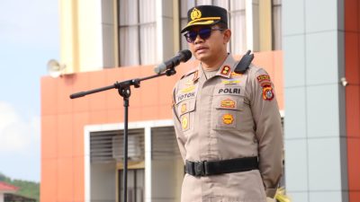 Kapolres Buton Utara Apresiasi Kinerja Anggota, Minta Disiplin dan Profesionalisme Ditingkatkan