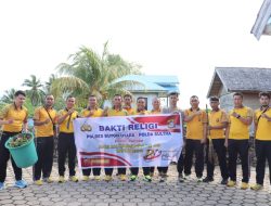 Sambut Hari Bhayangkara ke-80, Polres Buton Utara Gelar Bakti Religi