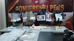 Dua Kasus Diungkap, Polda Sultra Sita 3,2 Kilogram Narkoba Jenis Sabu