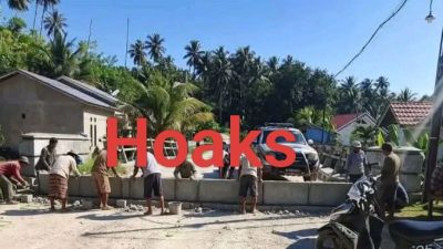 Klarifikasi Massa Aksi: Jalan Provinsi di Pongkowulu Belum Dibeton, Informasi yang Beredar Hoaks 