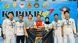 Tim Taekwondo Polda Sultra Raih 5 Medali di Kejurnas Taekwondo Kapolri Cup Ke-7