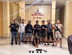 Polres Buton Utara Tangkap Terduga Pencuri, Amankan 4 HP dan 2 Laptop