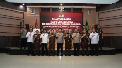 Kapolda Sultra Silaturahmi ke Kejati, Perkuat Sinergi Penegakan Hukum