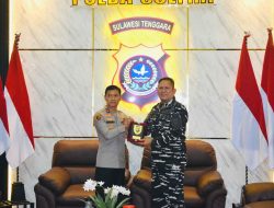 Kapolda Sultra Terima Silaturahmi Perdana Danlanal Kendari, Perkuat Sinergi Jaga Keamanan Maritim