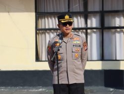 AKBP Totok Budi S Pimpin Apel Terakhir di Polres Buton Utara, Sampaikan Pesan Perpisahan