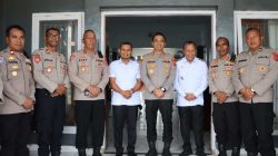 Perdana, Kapolres Buton Utara Sambangi Kantor Bupati, Perkuat Sinergi Jaga Kamtibmas