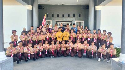 Bupati Buton Utara Lepas 42 Kontingen Pramuka ke Jamnas XII 2026 di Cibubur
