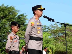 Apel Perdana, Kapolres Butur Ingatkan Anggota soal Disiplin