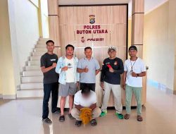 Diduga Aniaya Rekannya, Seorang Nelayan di Buton Utara Diamankan Polisi