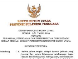 57 Kepala Sekolah di Buton Utara Diberhentikan, Sekda Mengaku Tak Tahu