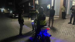 Patroli Malam Polres Butur Temukan Pengendara Pakai Knalpot Brong