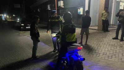 Patroli Malam Polres Butur Temukan Pengendara Pakai Knalpot Brong