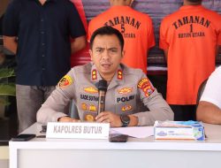 Kapolres Butur Tegas: Pengedar Narkoba Akan Ditangkap dan Ditindak Maksimal