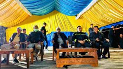 Kapolres Buton Utara Turun Langsung Amankan Pesta Panen Kelurahan Bonegunu 