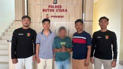 Satreskrim Polres Buton Utara Tangkap Pelaku Penganiayaan dengan Parang Usai Joget Lulo Pesta Panen