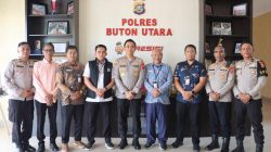 Polres Buton Utara Terima Kunjungan Ombudsman Sultra, Cek Pelayanan Publik