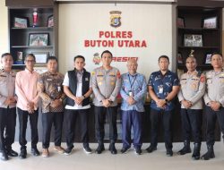 Polres Buton Utara Terima Kunjungan Ombudsman Sultra, Cek Pelayanan Publik