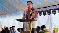 Kapolres Buton Utara Imbau Warga Jaga Kamtibmas Saat Pesta Panen